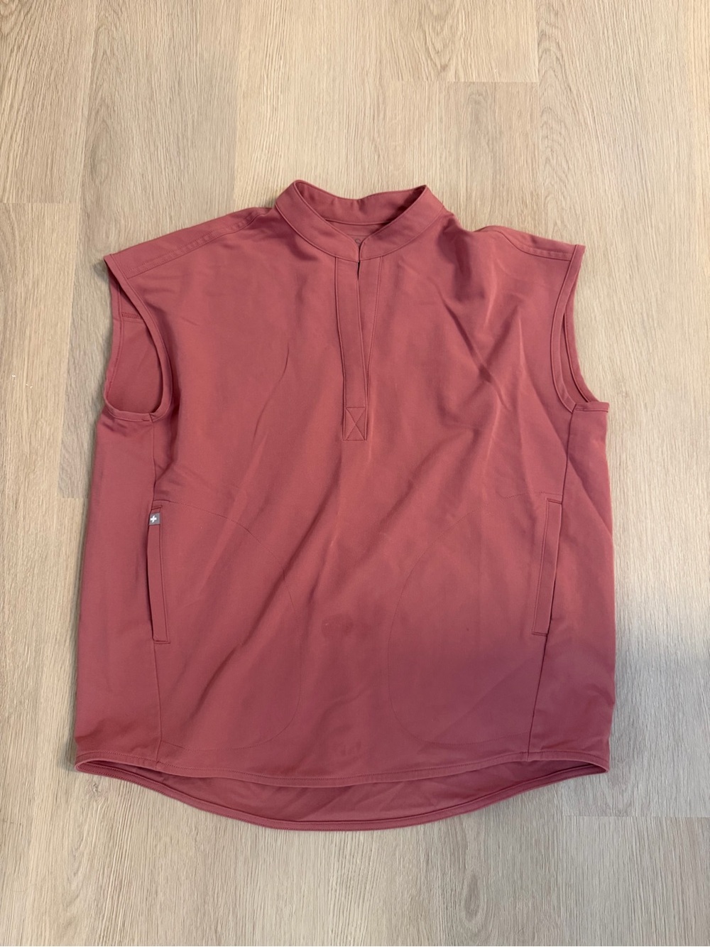 Figs Women's Dusty Rose Scrub Top & Jogger Set - Picture 2 of 3
